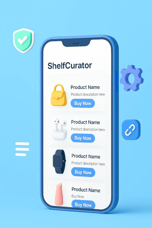 ShelfCurator Storefront for Creators